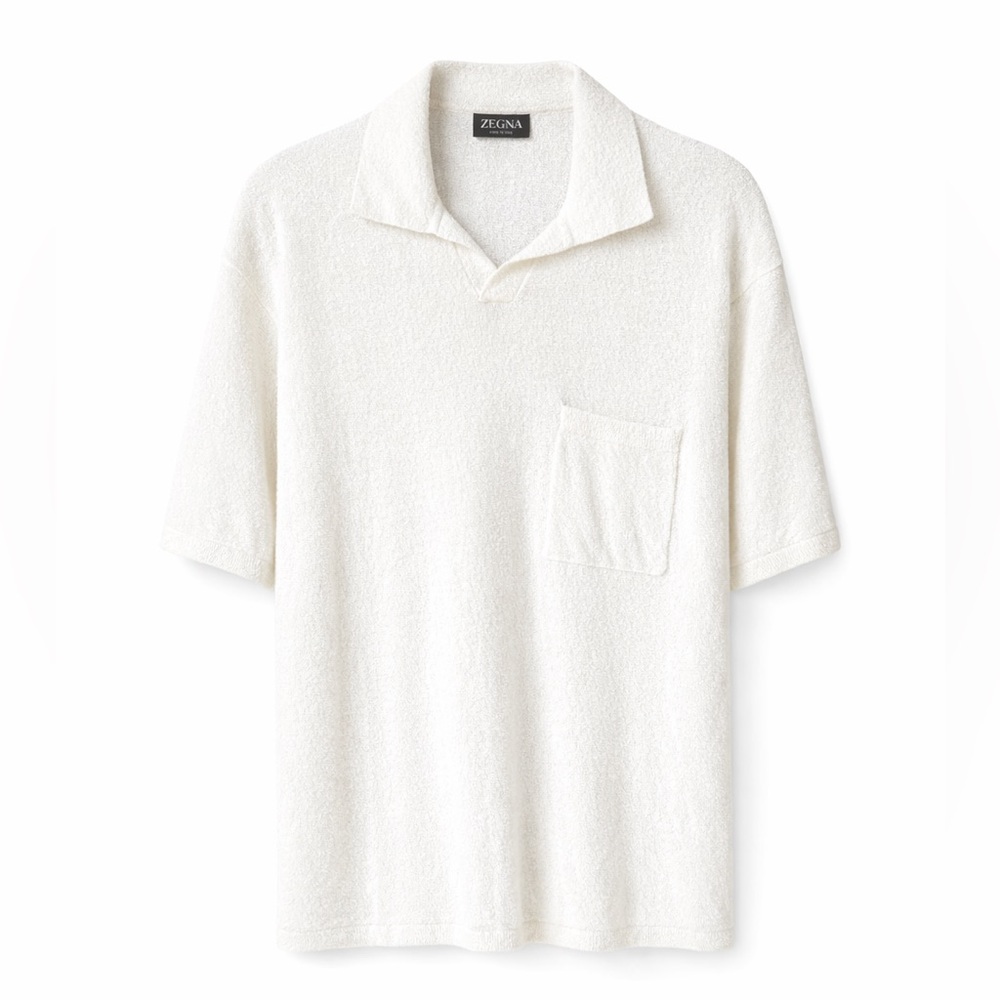 Zegna Cotton Cashmere Polo